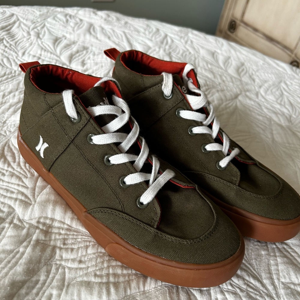 Hurley Roddy Kids High Top Skateboard Sneakers